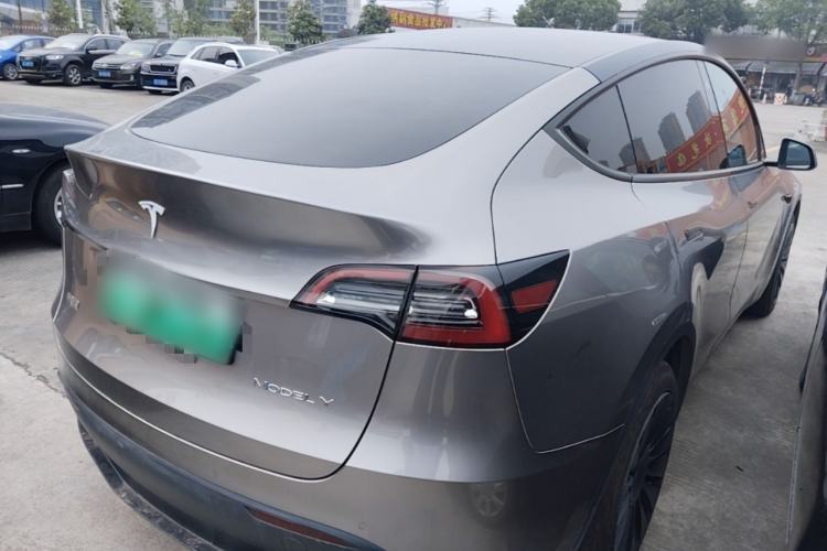 Used Tesla Model Y 2021 Long-Range All-Wheel-Drive Version Rear Right 45 Deg