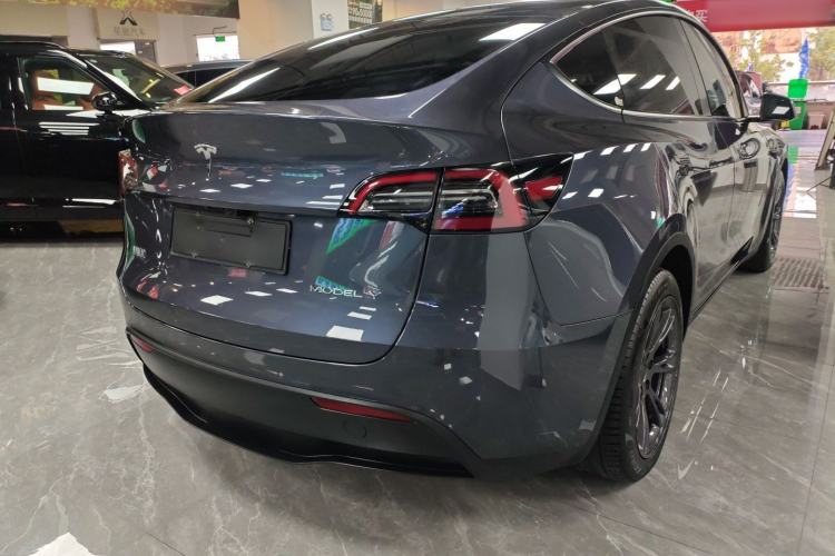 Used Tesla Model Y 2021 Standard Range Rear-Wheel Drive Version Rear Right 45 Deg