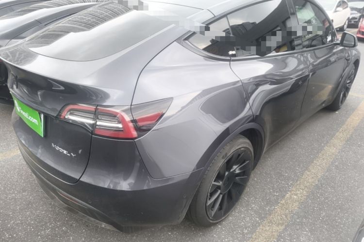 Used Tesla Model Y 2021 Long-Range All-Wheel-Drive Version Rear Right 45 Deg