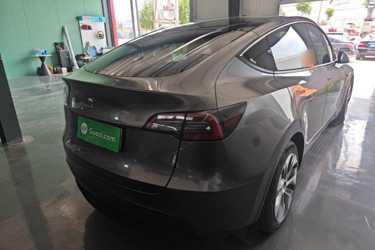 Used Tesla Model Y 2021 Standard Range Rear-Wheel Drive Version Rear Right 45 Deg