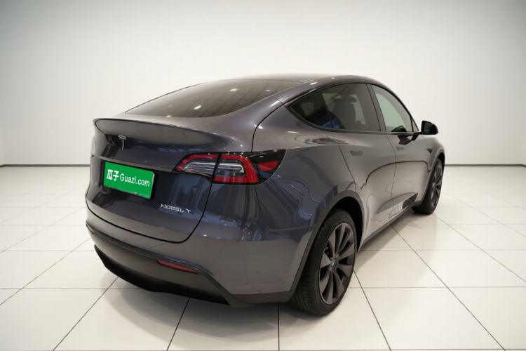 Used Tesla Model Y 2021 Long-Range All-Wheel-Drive Version 3D7 Rear Right 45 Deg