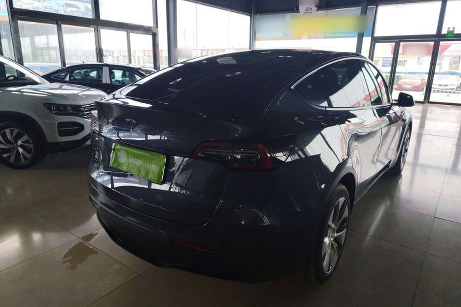 Used Tesla Model Y 2021 Long-Range All-Wheel-Drive Version Rear Right 45 Deg