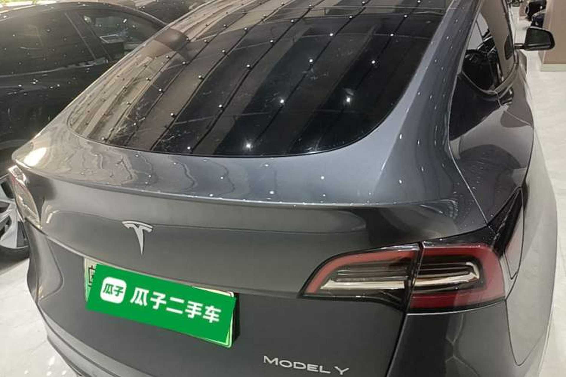 Used Tesla Model Y 2021 Standard Range Rear-Wheel Drive Version Rear