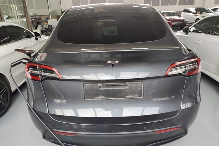 Used Tesla Model Y 2021 Long-Range All-Wheel-Drive Version Rear