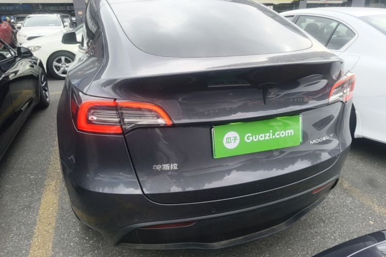 Used Tesla Model Y 2021 Long-Range All-Wheel-Drive Version Rear