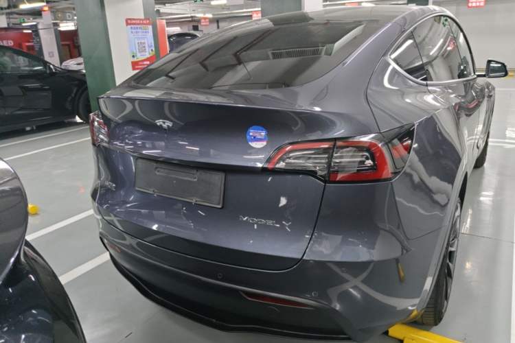 Used Tesla Model Y 2021 Long-Range All-Wheel-Drive Version Rear