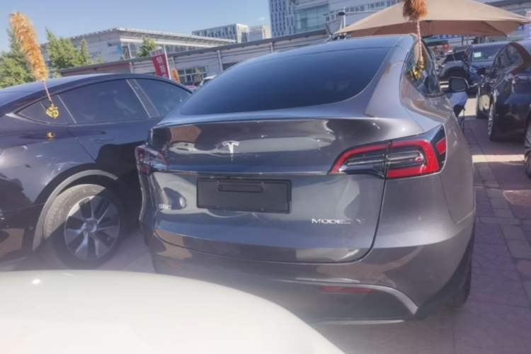 Used Tesla Model Y 2021 Long-Range All-Wheel-Drive Version Rear