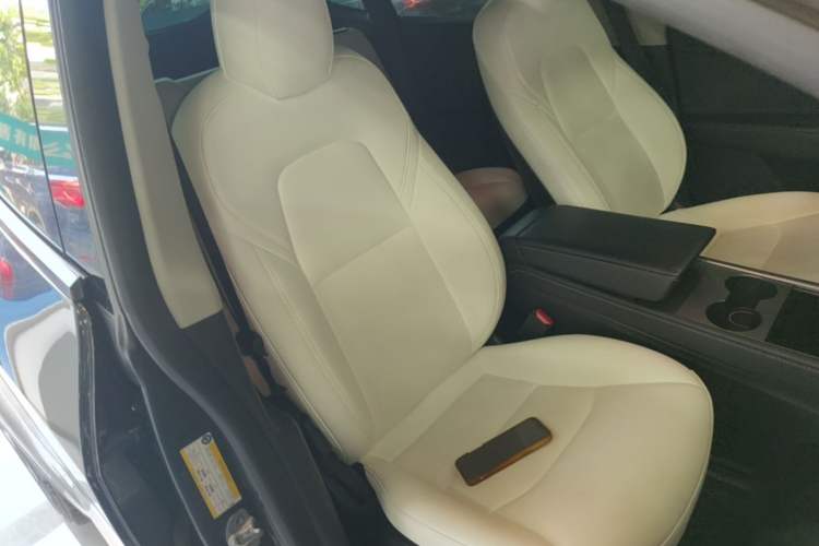 Used Tesla Model Y 2021 Revised Version 2 Long-Range All-Wheel-Drive Edition Right Front Seat