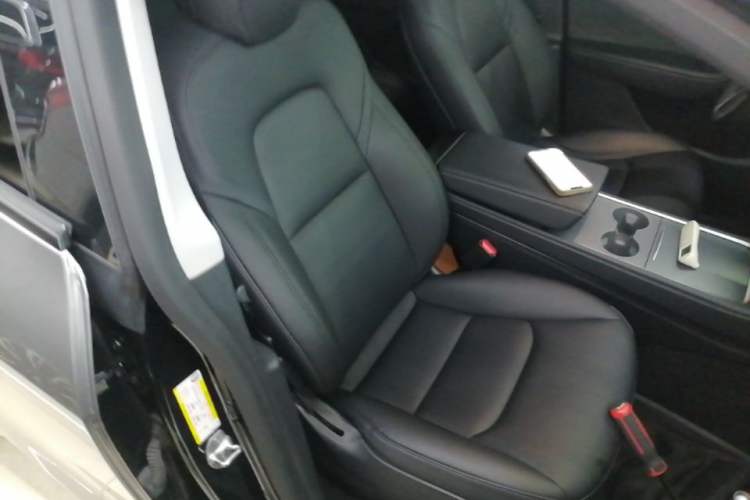 Used Tesla Model Y 2021 Long-Range All-Wheel-Drive Version 3D7 Right Front Seat