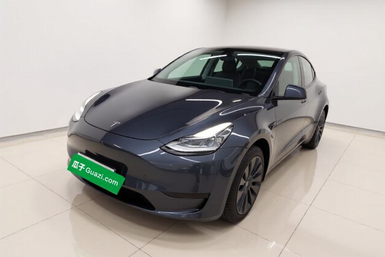 Used Tesla Model Y 2021 Long-Range All-Wheel-Drive Version Guazi used car, China used car export, Used car for sale, Used Tesla cars, Cheapest cars for sale, Electric vehicle, New energy car