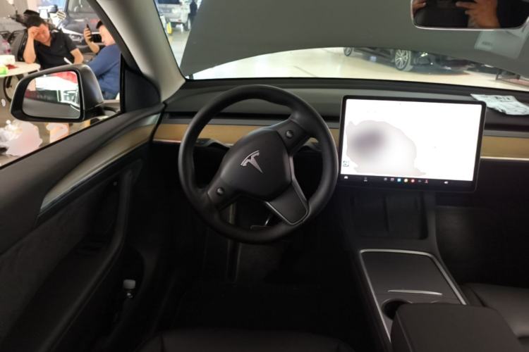 Used Tesla Model Y 2021 Standard Range Rear-Wheel Drive Version Steering Wheel