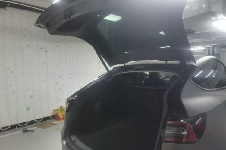 Used Tesla Model Y 2021 Standard Range Rear-Wheel Drive Version Trunk
