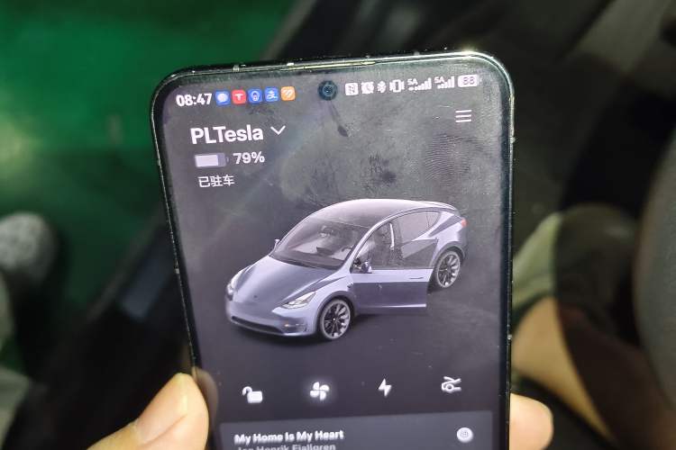 Used Tesla Model Y 2021 Long-Range All-Wheel-Drive Version 3D7 Vehicle Key