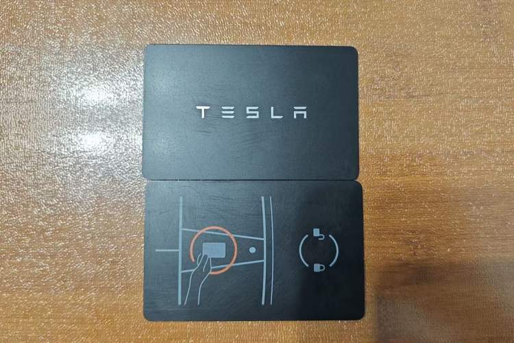 Used Tesla Model Y 2021 Standard Range Rear-Wheel Drive Version Vehicle Key