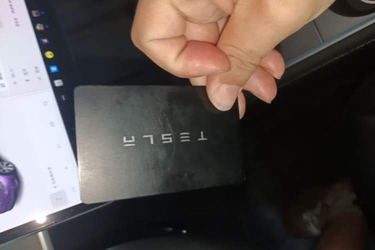 Used Tesla Model Y 2021 Standard Range Rear-Wheel Drive Version Vehicle Key