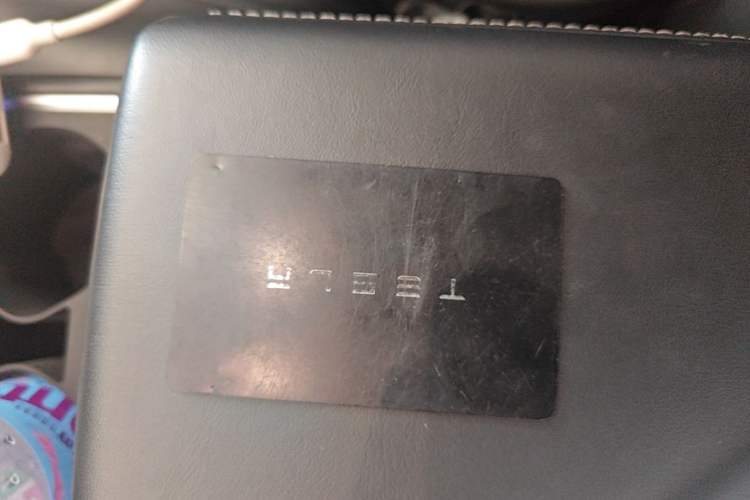 Used Tesla Model Y 2021 Standard Range Rear-Wheel Drive Version Vehicle Key