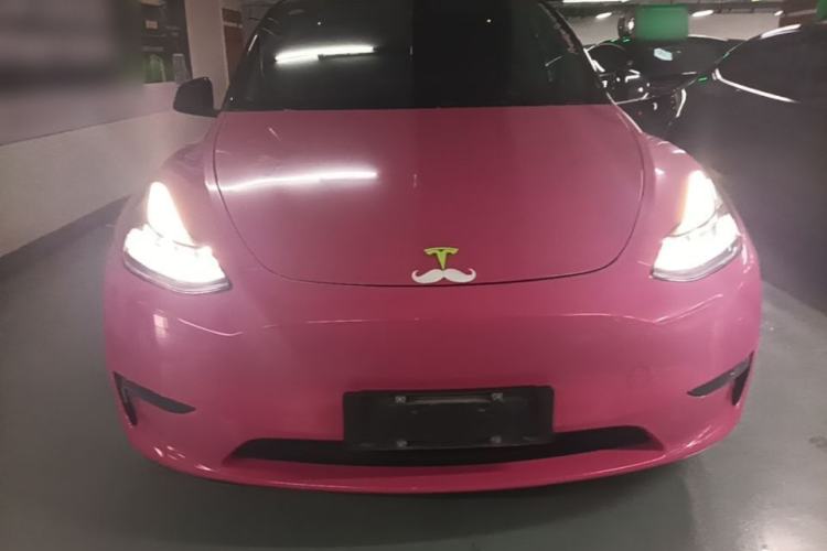 Used Tesla Model Y 2021 Long-Range All-Wheel-Drive Version Front