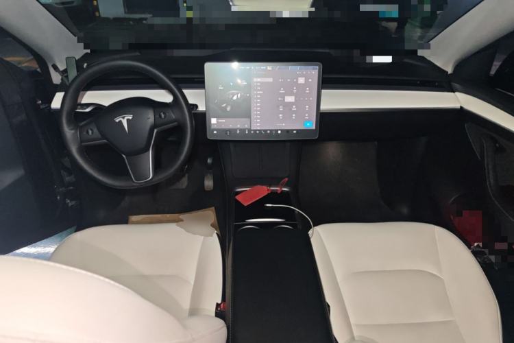 Used Tesla Model Y 2021 Standard Range Rear-Wheel Drive Version Center Console