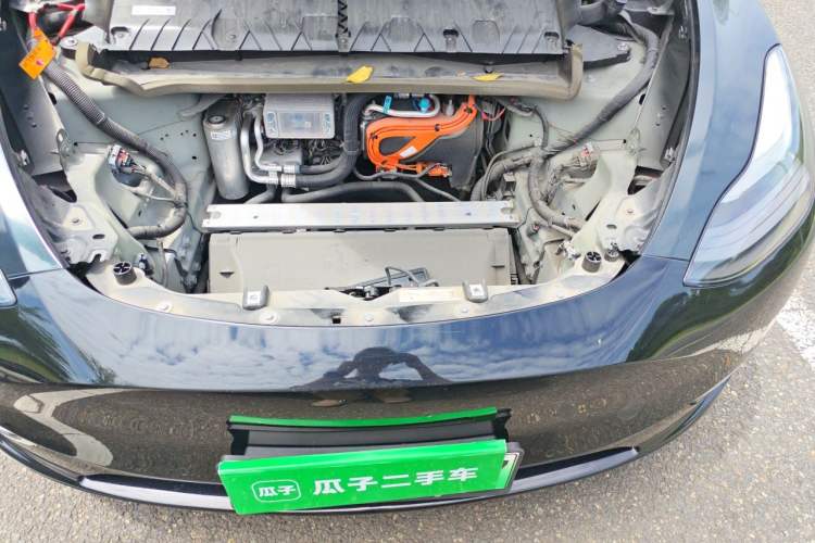 Used Tesla Model Y 2021 Standard Range Rear-Wheel Drive Version Engine Bay