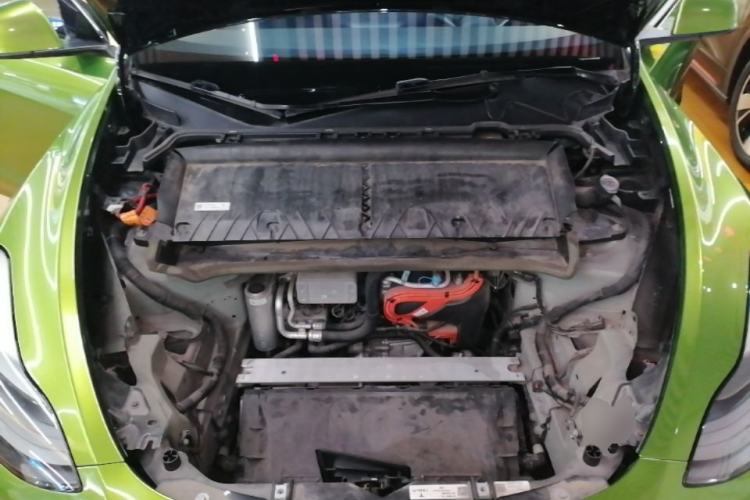Used Tesla Model Y 2021 Long-Range All-Wheel-Drive Version 3D7 Engine Bay