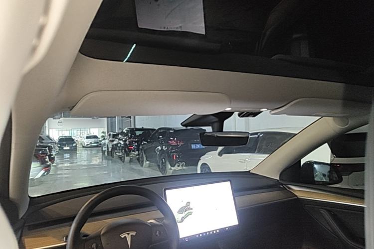 Used Tesla Model Y 2021 Standard Range Rear-Wheel Drive Version Headliner
