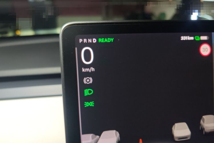 Used Tesla Model Y 2021 Standard Range Rear-Wheel Drive Version Instrument Cluster
