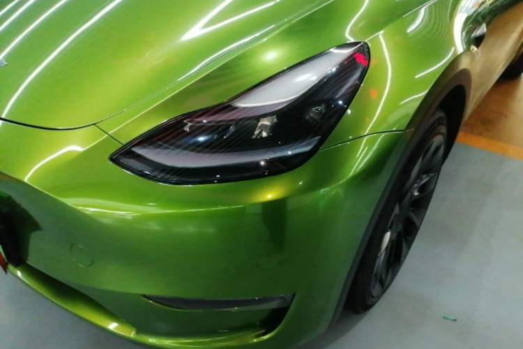 Used Tesla Model Y 2021 Long-Range All-Wheel-Drive Version 3D7 Left Front Headlight