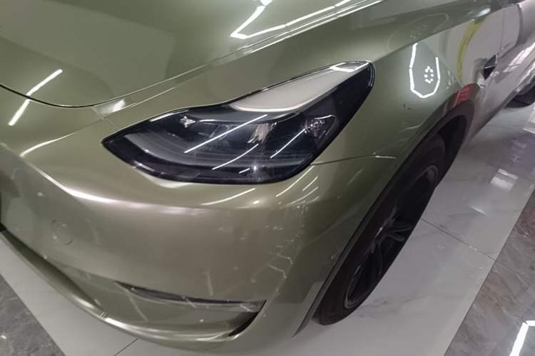 Used Tesla Model Y 2021 Long-Range All-Wheel-Drive Version Left Front Headlight