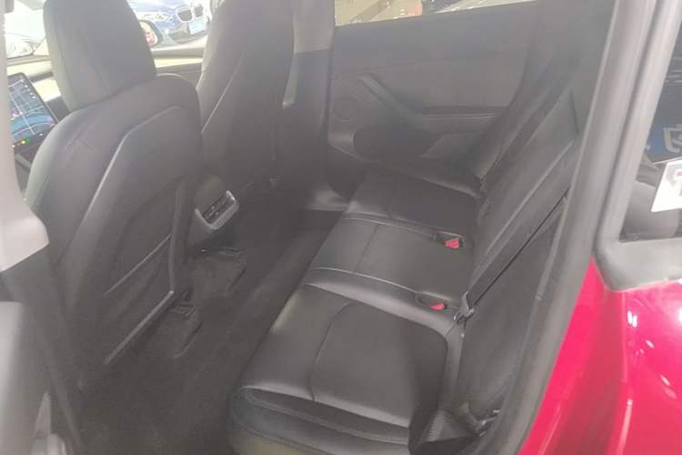Used Tesla Model Y 2021 Long-Range All-Wheel-Drive Version Left Rear Seat