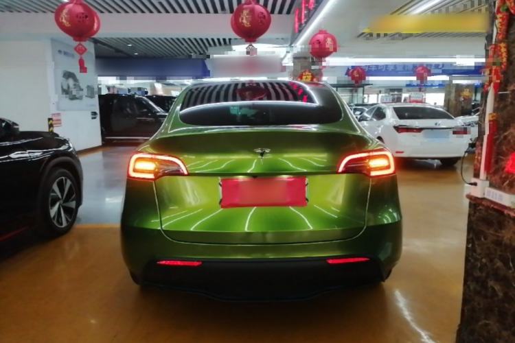 Used Tesla Model Y 2021 Long-Range All-Wheel-Drive Version 3D7 Rear