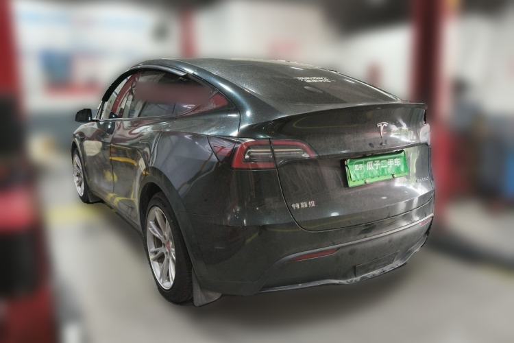 Used Tesla Model Y 2021 Standard Range Rear-Wheel Drive Version Rear Left 45 Deg