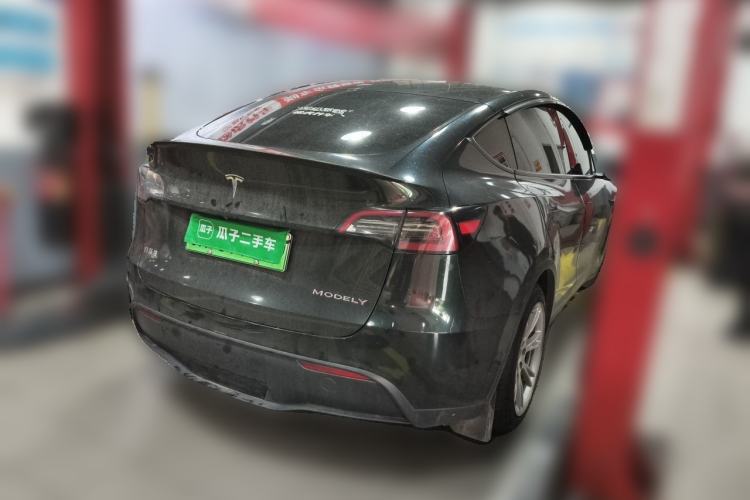 Used Tesla Model Y 2021 Standard Range Rear-Wheel Drive Version Rear Right 45 Deg