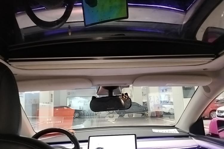 Used Tesla Model Y 2021 Standard Range Rear-Wheel Drive Version Headliner