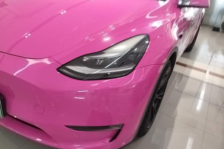 Used Tesla Model Y 2021 Standard Range Rear-Wheel Drive Version Left Front Headlight
