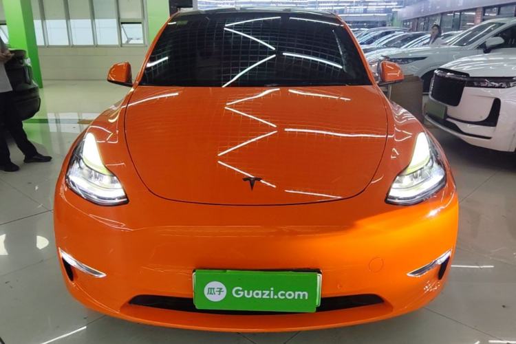 Used Tesla Model Y 2021 Long-Range All-Wheel-Drive Version Front