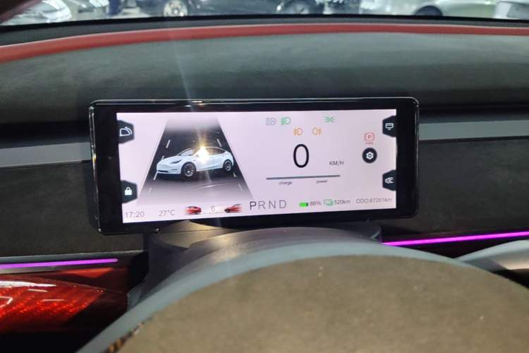 Used Tesla Model Y 2021 Long-Range All-Wheel-Drive Version Instrument Cluster