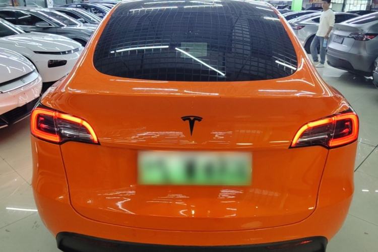 Used Tesla Model Y 2021 Long-Range All-Wheel-Drive Version Rear