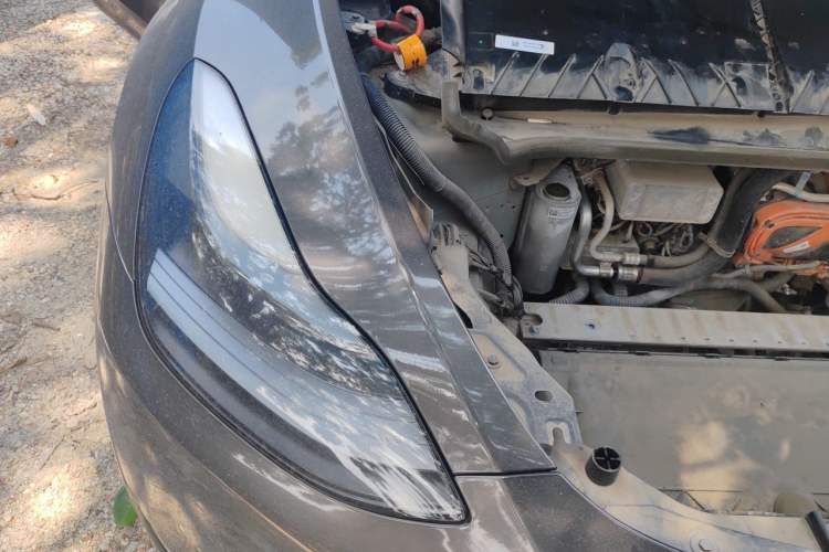 Used Tesla Model Y 2021 Performance High-Performance All-Wheel-Drive Version Engine Bay Right
