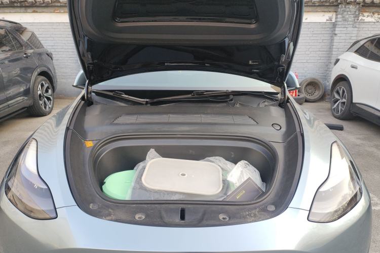 Used Tesla Model Y 2021 Standard Range Rear-Wheel Drive Version Engine Bay