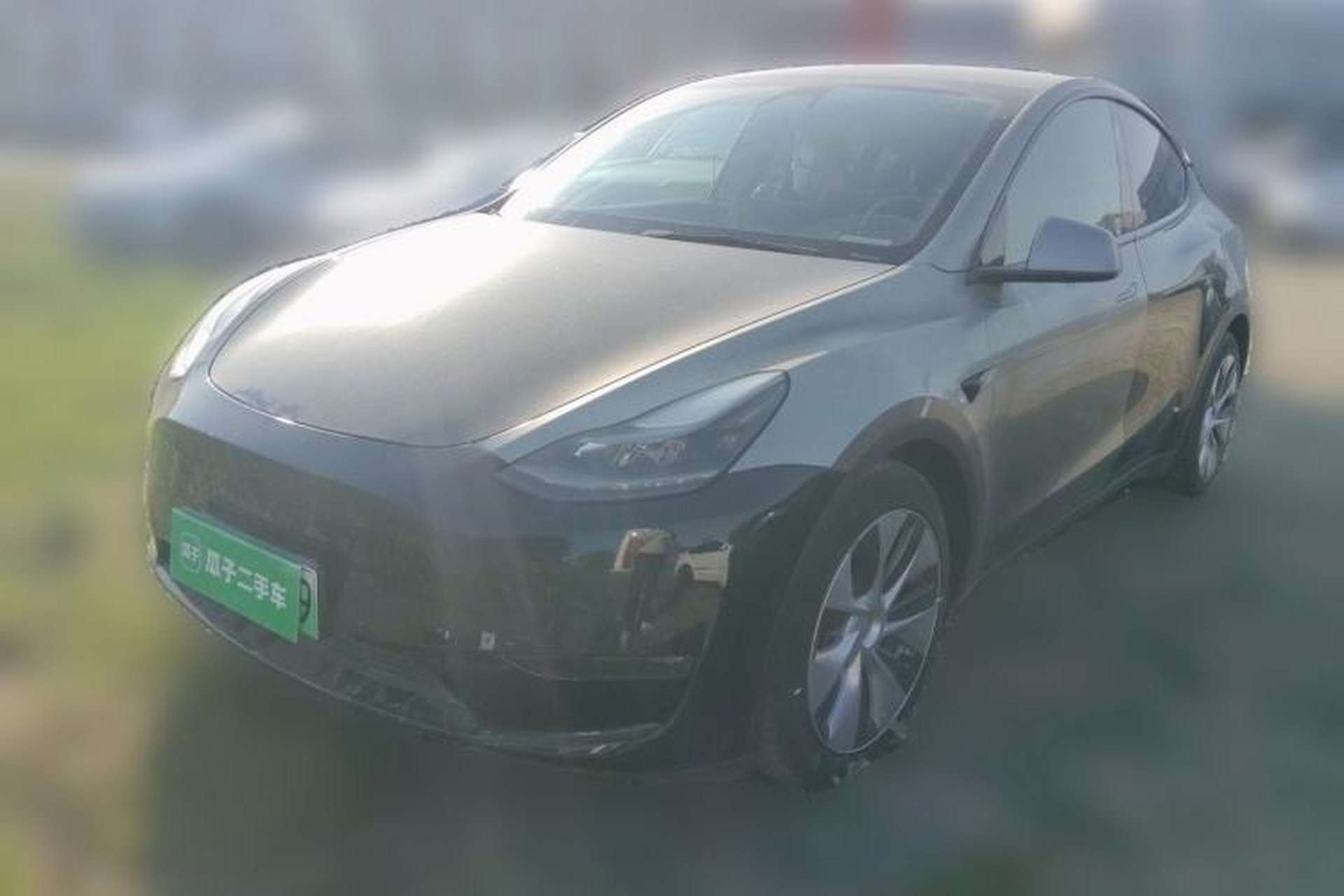 Used Tesla Model Y 2021 Standard Range Rear-Wheel Drive Version Front Left 45 Deg