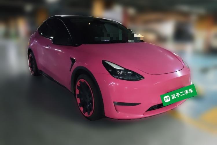 Used Tesla Model Y 2021 Standard Range Rear-Wheel Drive Version Front Right 45 Deg