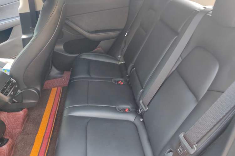Used Tesla Model Y 2021 Performance High-Performance All-Wheel-Drive Version Left Rear Seat