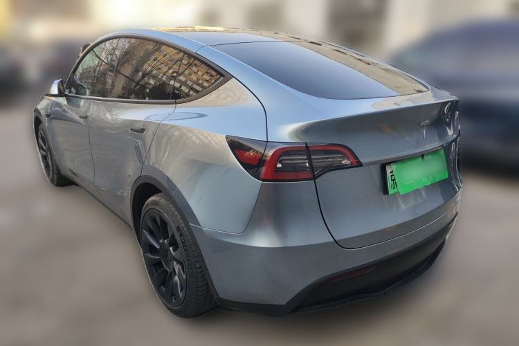 Used Tesla Model Y 2021 Standard Range Rear-Wheel Drive Version Rear Left 45 Deg