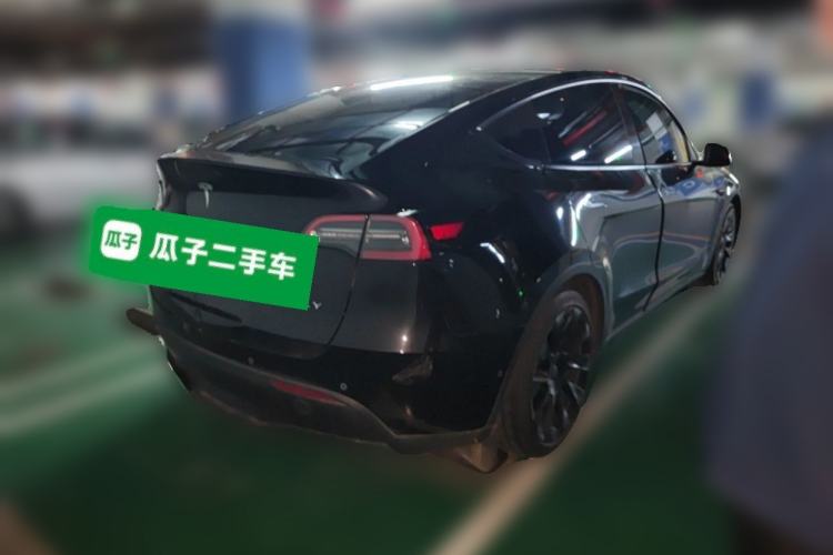 Used Tesla Model Y 2021 Long-Range All-Wheel-Drive Version Rear Right 45 Deg