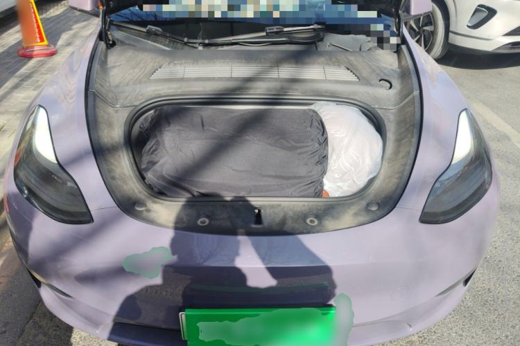 Used Tesla Model Y 2021 Standard Range Rear-Wheel Drive Version Engine Bay