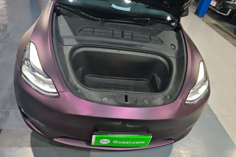 Used Tesla Model Y 2021 Standard Range Rear-Wheel Drive Version Engine Bay