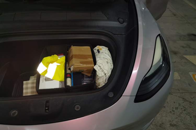 Used Tesla Model Y 2021 Standard Range Rear-Wheel Drive Version Engine Bay Left