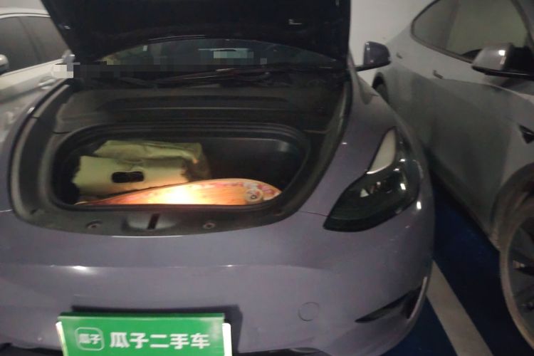 Used Tesla Model Y 2021 Standard Range Rear-Wheel Drive Version Engine Bay Left