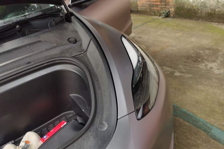 Used Tesla Model Y 2021 Standard Range Rear-Wheel Drive Version Engine Bay Left