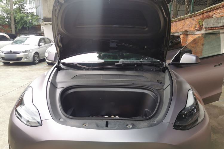 Used Tesla Model Y 2021 Standard Range Rear-Wheel Drive Version Engine Bay